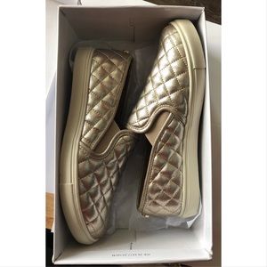 Steve madden Leather Slide On Shoes